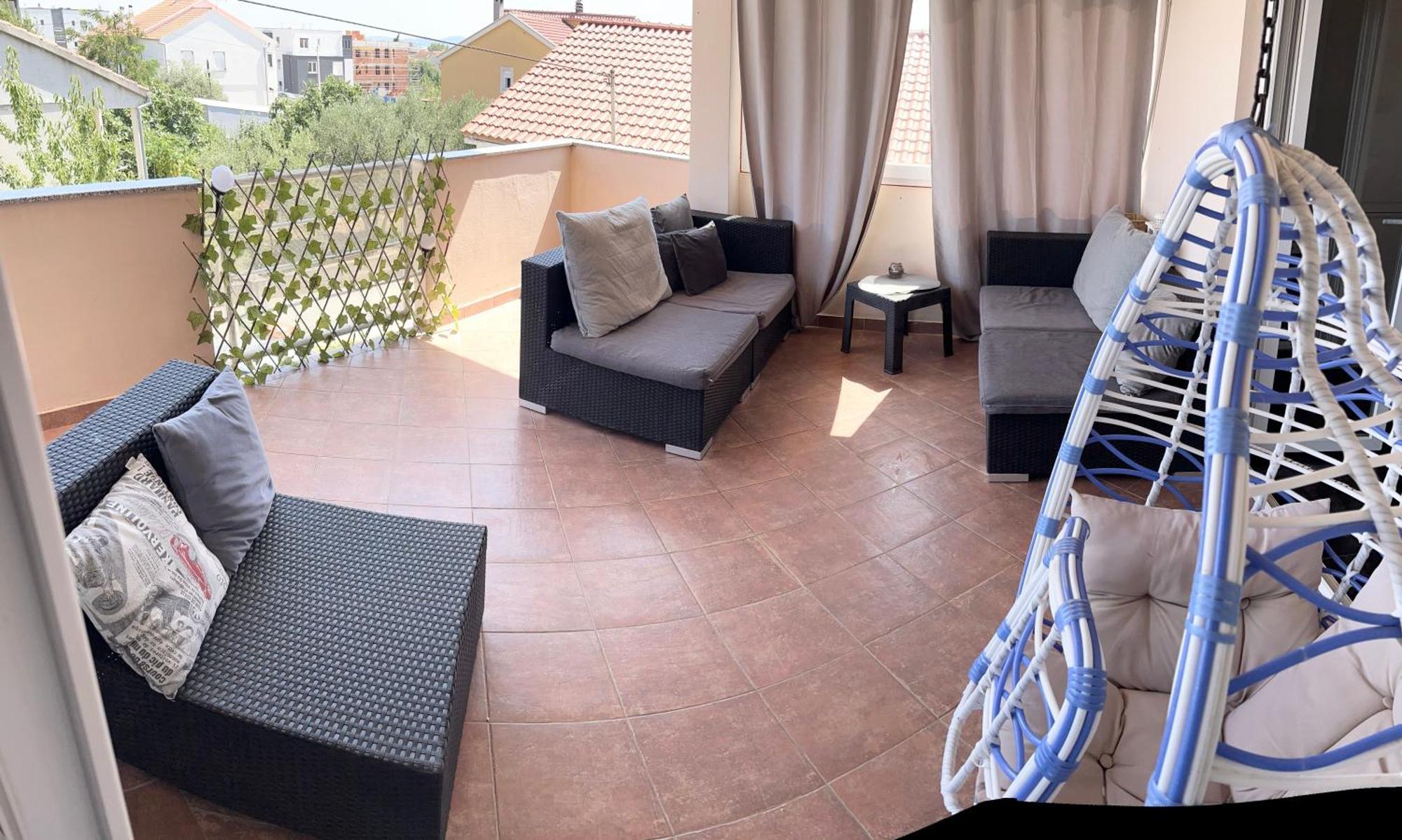 Apartman Nika Sa Jacuzzijem Zadar Eksteriør billede